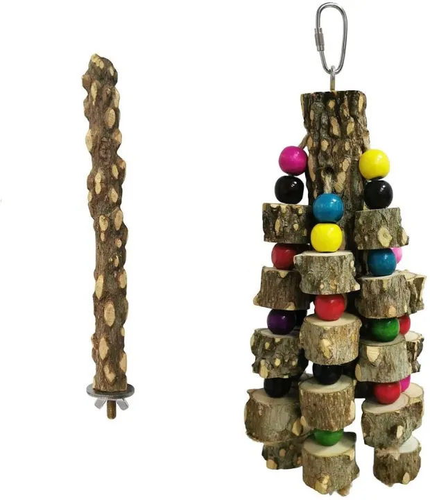 thumbnail image 2 of Wooden Chew Grind Teeth Popsicle Sticks Toy For Birds... 2 of 14